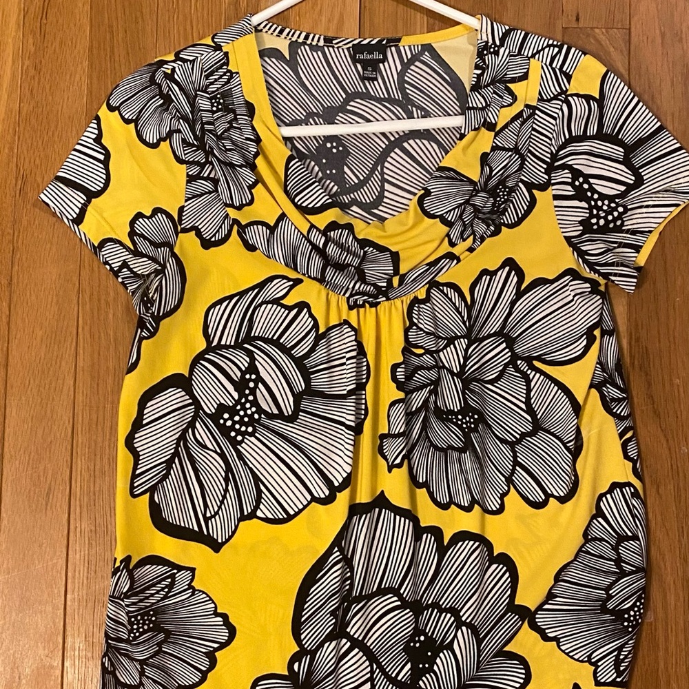 Yellow Floral Shirt